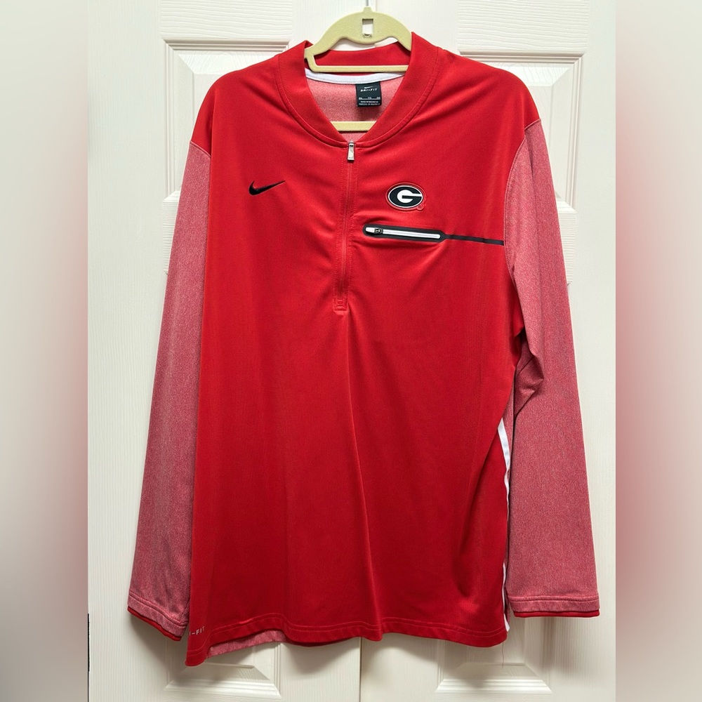 Georgia Bulldogs Nike Quarter Zip